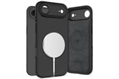 Mobil - Deksel og etui - Tech-Protect Silicone MagSafe Case for iPhone 17 Air - Black - 5906302330140