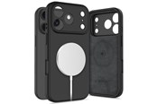 Mobil - Deksel og etui - Tech-Protect Silicone MagSafe Case for iPhone 17 Pro - Black - 5906302330157