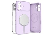 Mobil - Deksel og etui - Tech-Protect Silicone MagSafe Case for iPhone 17 - Purple - 5906302330171