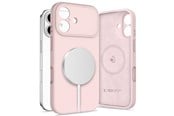 Mobil - Deksel og etui - Tech-Protect Silicone MagSafe Case for iPhone 17 - Pink - 5906302330218
