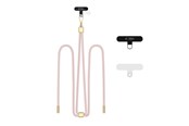 Mobil - Deksel og etui - Tech-Protect C2S Rope Crossbody Strap - Pink - 5906302371228