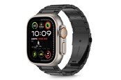 Smartklokke - Tilbehør - Tech-Protect Stainless Bracelet for Apple Watch 44 / 45 / 46 / 49 mm - Black - 5906302370856