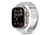 Smartklokke - Tilbehør - Tech-Protect Stainless Bracelet for Apple Watch 44 / 45 / 46 / 49 mm - Silver - 5906302370870