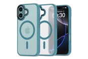 Mobil - Deksel og etui - Tech-Protect MagMat MagSafe Case for iPhone 16 - Blue - 5906302372355