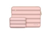 Veske/Hylster/Sekk til bærbar PC - Tech-Protect Puffy Laptop Bag 13-14 - Pink - 5906302375240
