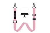 Mobil - Andre tilbehør - Tech-Protect C65 Rope Crossbody Leash - Pink - 5906302370986