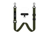 Mobil - Andre tilbehør - Tech-Protect  C65 Rope Crossbody Lanyard - Olive - 5906302371006