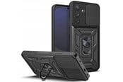 Mobil - Deksel og etui - Tech-Protect CamShield Pro Case for Samsung Galaxy S24 FE - Black - 5906302371518