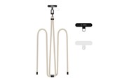 Mobil - Andre tilbehør - Tech-Protect C7S Rope Crossbody Strap - Beige - 5906302377305