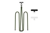 Mobil - Andre tilbehør - Tech-Protect  C7S Rope Crossbody Strap - Olive - 5906302377312