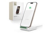 Mobil - Adaptere og ladere - Tech-Protect QI15W-A40 Wireless Charger - White - 5906302372423