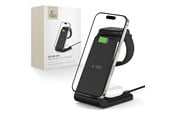 Mobil - Adaptere og ladere - Tech-Protect QI15W-A36 3in1 Charging Station for Apple - Black - 5906302372140