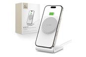 Mobil - Adaptere og ladere - Tech-Protect QI15W-A38 MagSafe Wireless Charger - White - 5906302372201