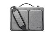 Veske/Hylster/Sekk til bærbar PC - Tech-Protect 13-14 Defender Bag Laptop Bag - Grey - 5906302372874