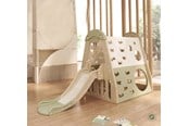 Utendørsleker - Elite Toys Kids Zone aktivitetshus med rutsjebane og gynge - 6950972