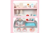 Lekekjøkken & Utstyr - Elite Toys Kids Zone sammenleggbart bordlekekjøkken Pink - 6951391