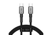 USB - Tech-Protect UltraBoost DNA USB-C PD100W/5A 100 cm Cable - Grey - 5906302380824