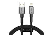 USB - Tech-Protect UltraBoost DNA USB-A / Lightning 15W/2.4A 100 cm Cable - Grey - 5906302380855