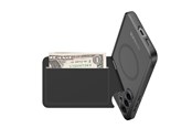 Mobil - Andre tilbehør - Dux Ducis Rafi II Case for Samsung Galaxy S25 with Stand and Wallet - Black - 6971824161250