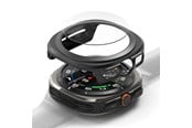 Mobil - Beskyttelsesglass - Ringke Slim & Tempered Glass Case+Glass Set for Samsung Galaxy Watch Ultra 47mm - Black - 8809961787744