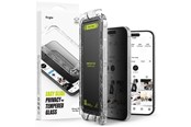 Mobil - Beskyttelsesglass - Ringke Easy Slide 2-pack Privacy Glass for iPhone 16 Pro Max - 8809961789724