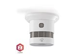 Smarthus - Nedis SmartLife Smoke Detector, Zigbee, White - ZBDS11WT