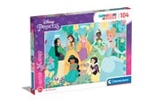 Puslespill - Clementoni Puzzle Disney Princess Glitter effect 104 pieces Gulv - 20346