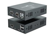 Repeater, forsterkere, bridges og transceivere - LevelOne HVE-8111 - Extender Kit - KVM / video / audio extender - HDMI - HVE-8111