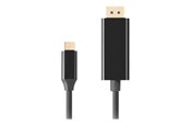 USB - Lanberg - video adapter cable - USB-C to DisplayPort - 1.8 m - CA-CMDP-10CU-0018-BK