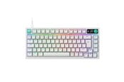 Tastatur - Logitech G316 X 75 - Gamingtastatur - Uten numpad - Nordisk - Hvit - 920-014317