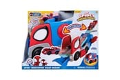 Leketøysbil - Spidey and His Amazing Friends Spidey Amazing Metals Transforming Hauler Raceway - SNF0428