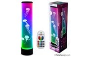 Musikkinstrumenter & DJ-utstyr - Party Funlight XXL Jelly Fish Tube Lamp H: 70cm - 605422
