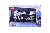 Leketøysbil - Impulse Toys Politimotorcykel m/lys og lyd 18cm - 1600007