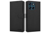 Mobil - Deksel og etui - Tech-Protect Wallet Case for Motorola Moto G57 Power / G67 Power - Black - 5906302323197