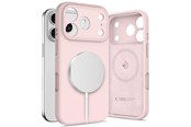 Mobil - Deksel og etui - Tech-Protect Silicone MagSafe Case for iPhone 17 Pro Max - Pink - 5906302330249