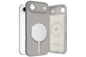Mobil - Deksel og etui - Tech-Protect Silicone MagSafe Case for iPhone 17 Air - Gray - 5906302330263