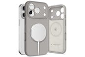 Mobil - Deksel og etui - Tech-Protect Silicone MagSafe Case for iPhone 17 Pro - Grey - 5906302330270