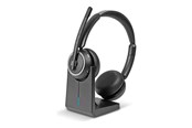 Hodetelefoner - Lindy L118 Wireless Noise Cancelling Headset & Charging Base - 20450