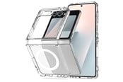 Mobil - Deksel og etui - Tech-Protect FlexAir Hybrid MagSafe Case for Samsung Galaxy Z Flip 6 / 7 FE - Transparent - 5906302330621