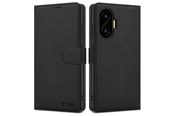 Mobil - Deksel og etui - Tech-Protect Wallet Case for Xiaomi Poco F7 5G - Black - 5906302330720