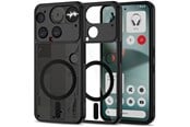 Mobil - Deksel og etui - Tech-Protect  MagMat MagSafe Case for Nothing Phone 3 - Black and Clear - 5906302330775
