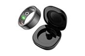 Aktivitetsring - Colmi R02 Smart Ring Size 11 20.3mm with Charging Case - Black - R02 Black 11 (case)