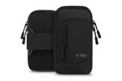 Mobil - Deksel og etui - Tech-Protect M6 Universal Sport Shoulder Strap - Black & Pink - 5906302330805