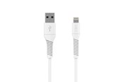USB - FIXED LIQUID Silicone cable USB-A/Lightning 1.2m White - FIXD2-UL12-WH