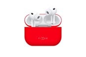 Mobil - Andre tilbehør - FIXED Silky Silicone case for Apple AirPods Pro 3 Red - FIXSIL-1629-RD