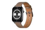 Smartklokke, Smartwatch & Sportsklokke - Colmi C28 Smartwatch with Black and Brown Leather Strap - C28-brown leather