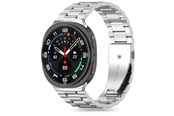 Smartklokke - Tilbehør - Tech-Protect Stainless Strap for Samsung Galaxy Watch 40 / 44 / 46 mm - Silver - 5906302331222