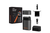 Barbermaskin - MAXGROOM Barbermaskin ZG-F5580 2-in-1 Electric Shaver - Black - ZG-F5580