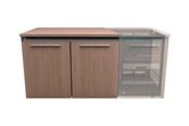 Veggmontering, AV-braketter & AV-møbler - Middle Atlantic C5 Series Credenza Racks rack - for AV System - off-white - Max - recommended for - C5-VENT2-OW