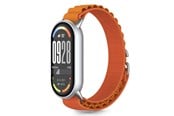 Smartklokke - Tilbehør - Tech-Protect Nylon Pro Strap for Xiaomi Smart Band 8 / 9 / 10 / NFC - Orange - 5906302331420